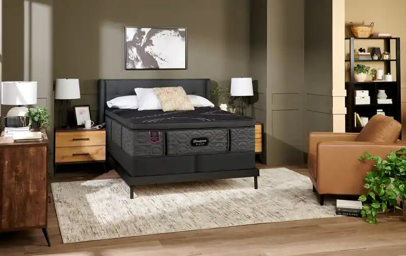 Black Signature Amethyst Eurotop King Mattress