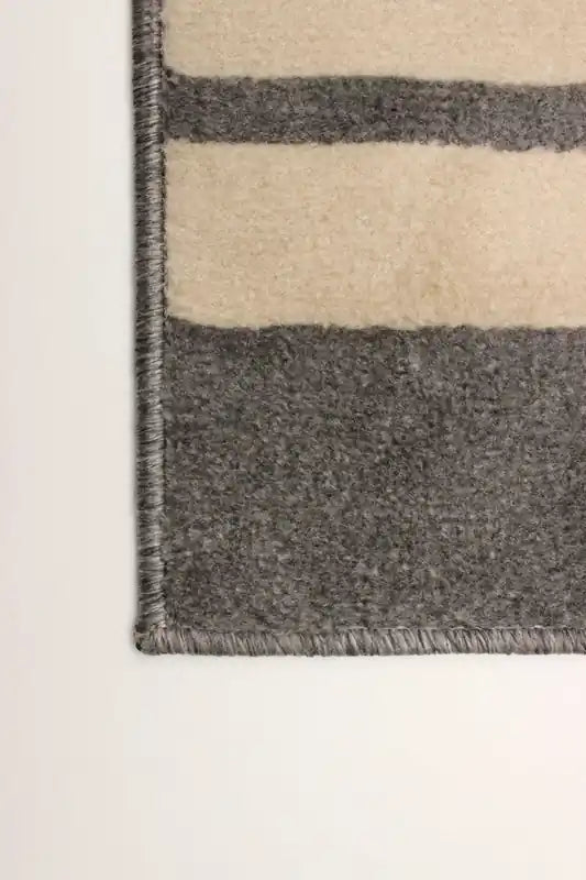 Beige Area Rug - 5'0 x 8'0