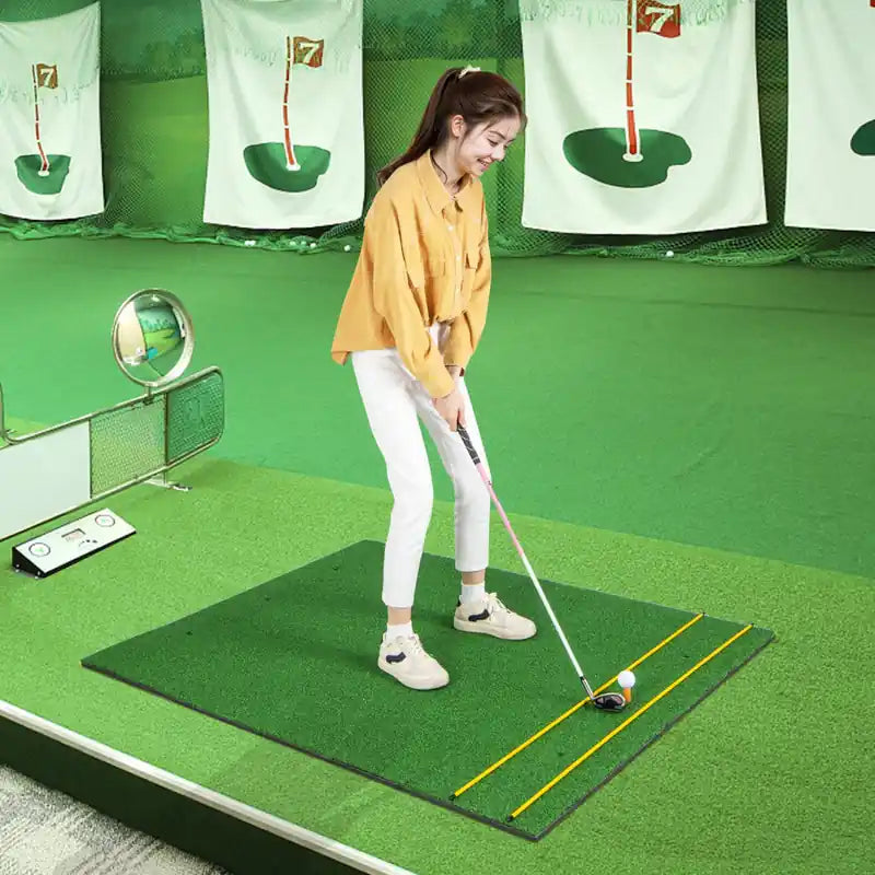 5 X 4 Ft Golf Hitting Mat Artificial Indoor Outdoor Turf Golf Training Mat 27 Mm