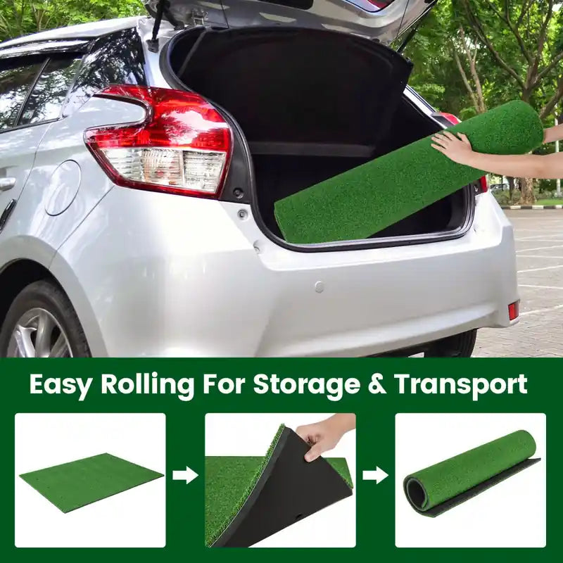 5 X 4 Ft Golf Hitting Mat Artificial Indoor Outdoor Turf Golf Training Mat 27 Mm